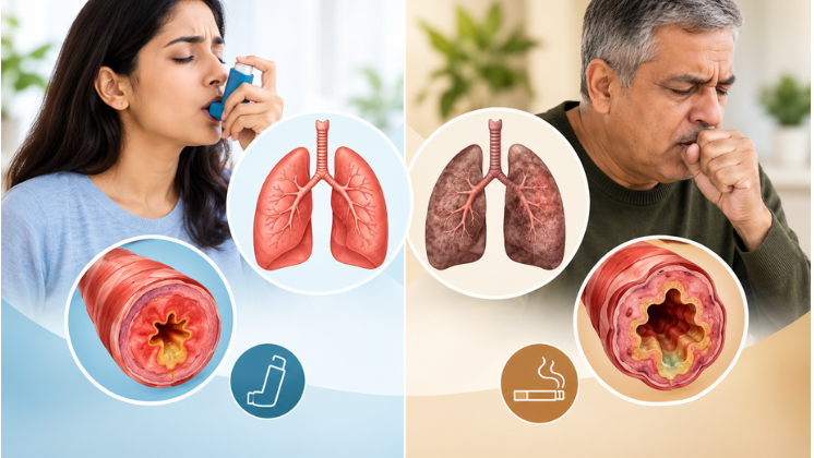 Asthma vs COPD: What’s the Difference, and Can a Lung Test Tell Them Apart?